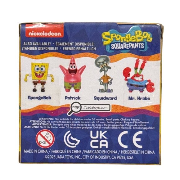 SpongeBob SquarePants Nickelodeon Patrick Metalfigs Die-Cast Collectible Figure - Picture 2 of 3